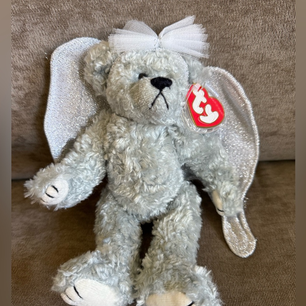 Ty Sterling The Angel Bear Beanie Baby 1993